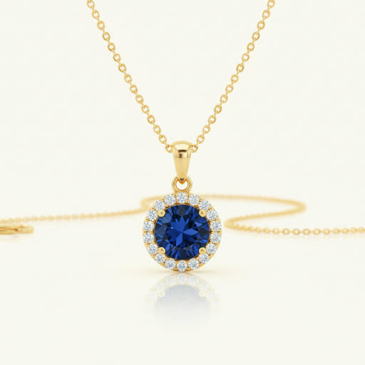 Birthstone Pendant Necklace — Jewelry gift idea