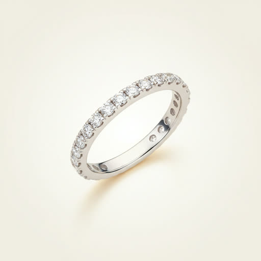 Pavé Eternity Band — Jewelry gift idea